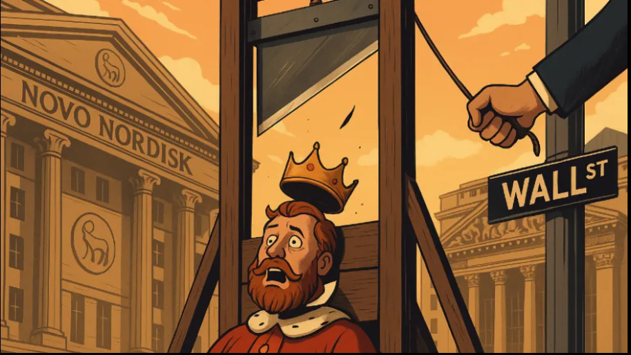 Novo Nordisk’s Ozempic Empire Is Cracking… and Wall Street Just Cut Off the King’s Head