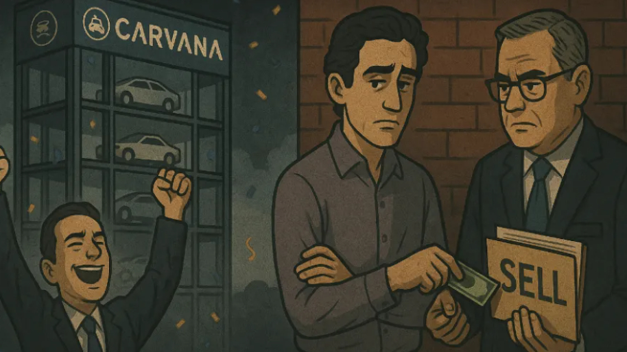 Carvana’s CEO and His Dad Are Making Some Alarming Moves… Right After Carvana’s Best Quarter Ever