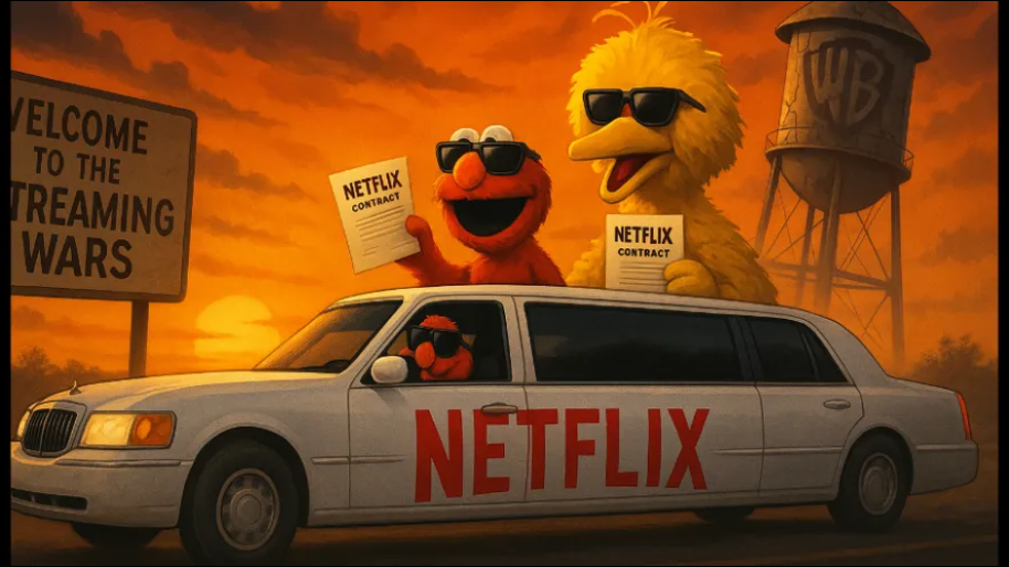 Sesame Street Sells Its Soul to Netflix in Massive Deal After Being Abandoned By Warner Bros….