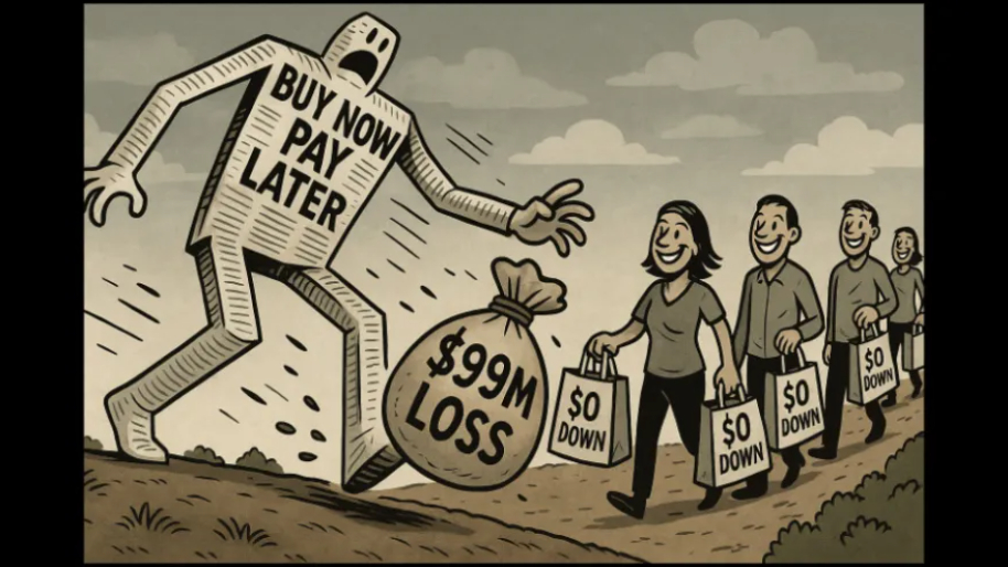 Breaking: Buy Now Pay Later Giant Loses $99 Million From Chronically Broke Users…
