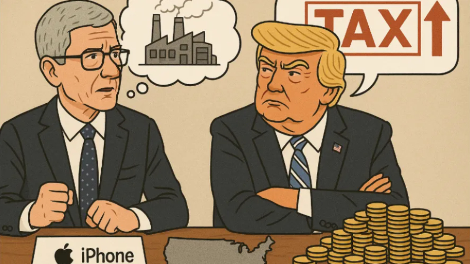 Trump’s Plan to Tax Apple Into Building iPhones in the U.S. Might Be the Most Expensive Flex Ever