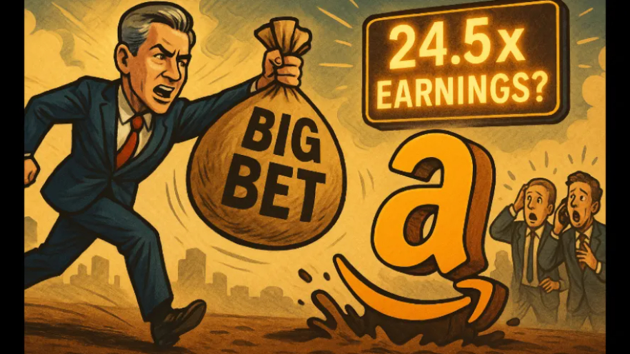 Big Bag Bill Ackman Yeets Into Amazon Despite Multi-Month Drop—24.5x Earnings Anyone?