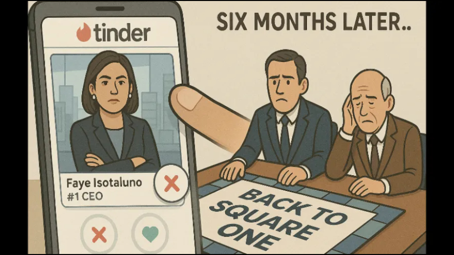 Tinder CEO Swipes Left on Own Job After Poor Six Month Reign, Match Group Back to Square One…