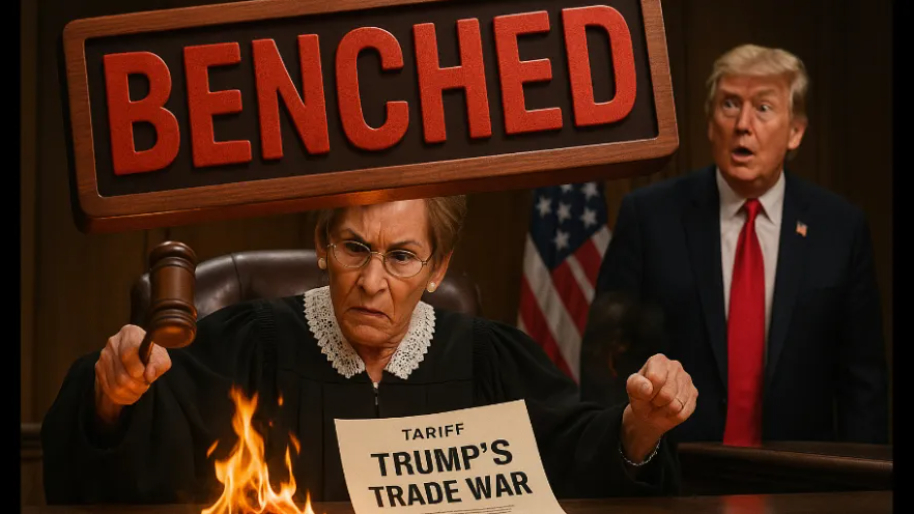 Trade War Judge Judy, Trump’s Tariff Roasting Just Got Benched?!