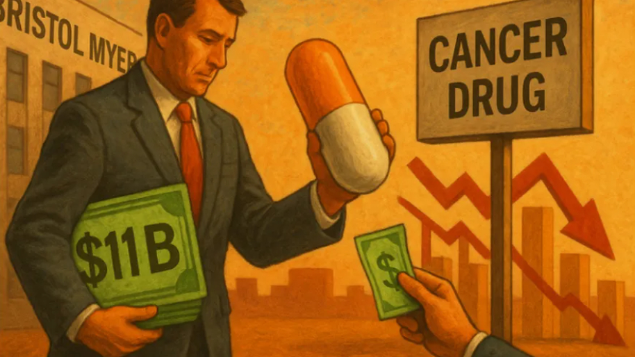 After a $14B Flop, Bristol’s Dropping $11B on a Cancer Drug Without the One Metric That Matters