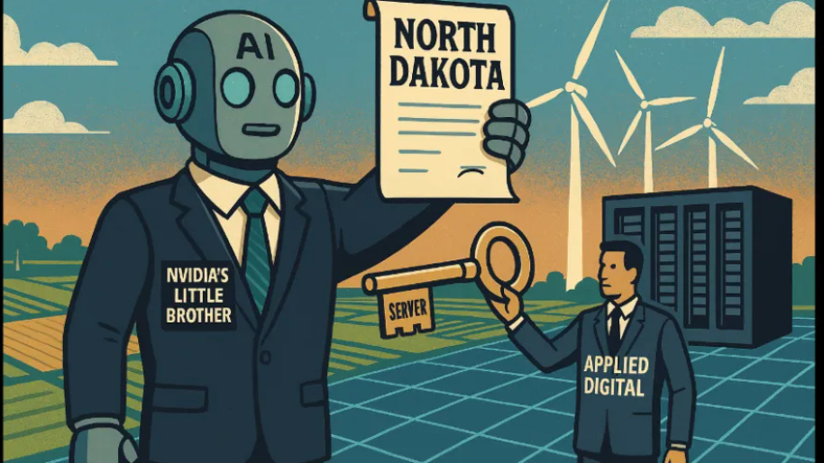 Applied Digital Just Sold North Dakota to AI… Nvidia’s Little Brother Gets the Deed…