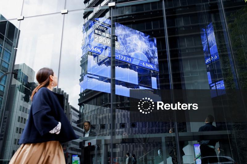 Asian shares creep higher, dollar languishes before ECB