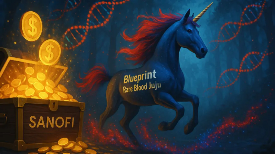 Sanofi Just Paid $9.5 Billion to Catch a Unicorn (Or At Least, Blueprint’s Rare Blood Juju)
