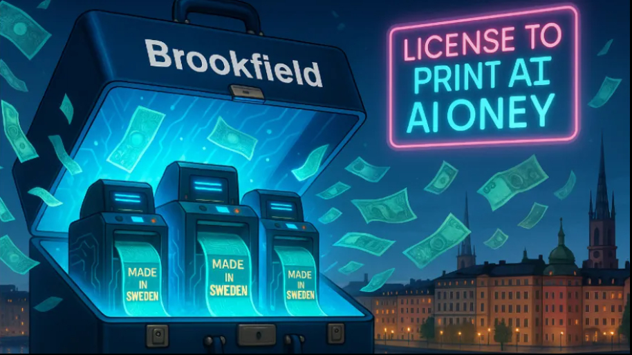 Brookfield Asset Management Just Gave Sweden a License to Print AI Money…