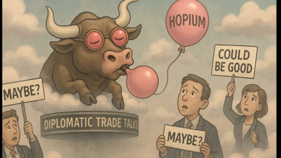 The Final Tally: Wall Street Gets High On Hopium As “Vague” Diplomatic Trade Talk Drags On…