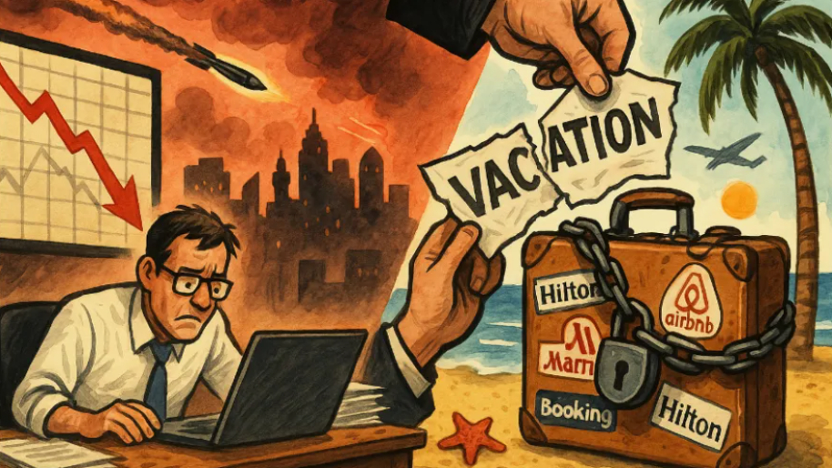 The Final Tally: Dow Drops 800 Points After Israel-Iran Clash… Wall Street Cancels Vacation Plans