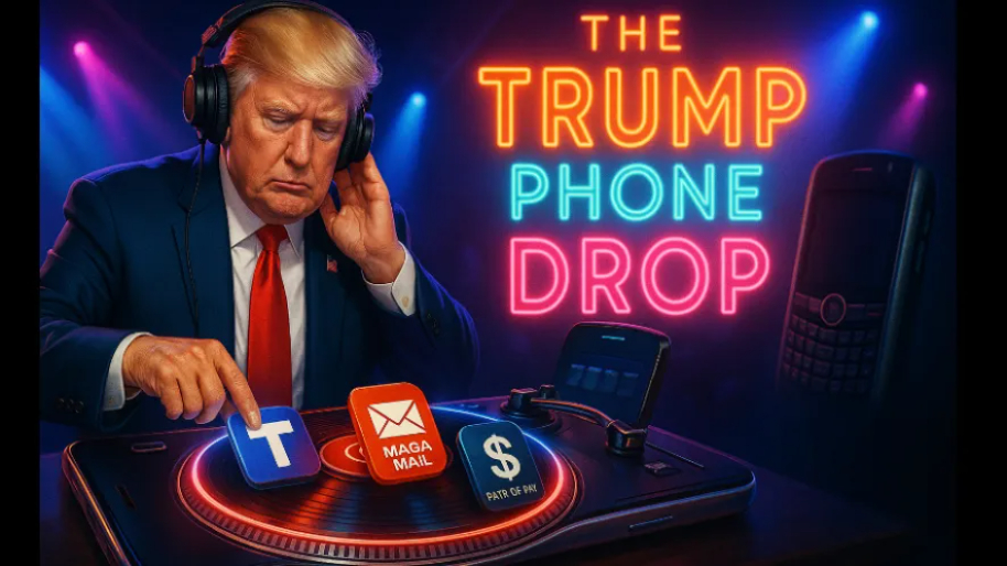 Trump Drops the Hottest Smartphone Remix Since the BlackBerry Pearl…