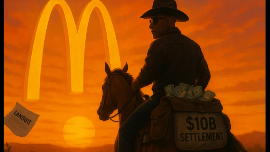 McDonald’s Settles $10B Discrimination Lawsuit, Bryon Allen Rides Off Into the Sunset with Cash…