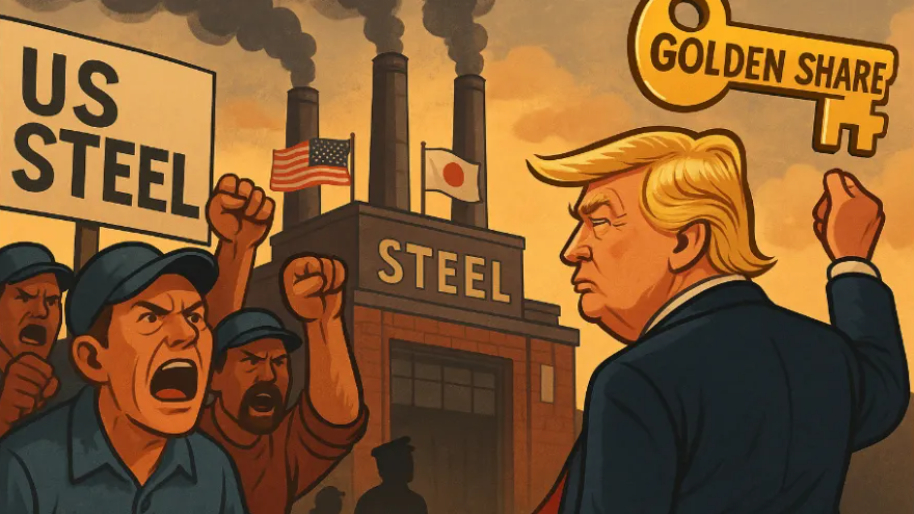 Union Feels Betrayed as Trump Flips on Steel Deal… And Grabs Total Control via Golden Share