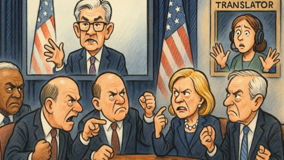 The Final Tally: S&P Freezes As Traders Translate Jerome’s Speech… Dot Plot Causes Fed “Civil War"