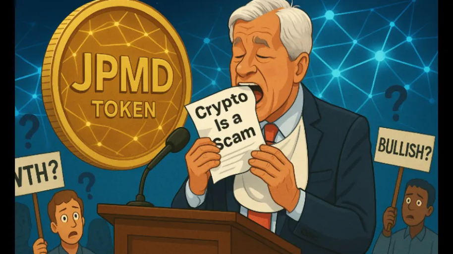 Jamie Dimon Eats His Own Words By Launching JPMD Token On the Blockchain, WTH?