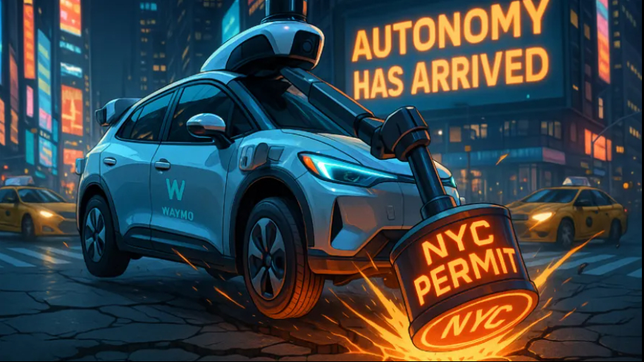 Waymo Pile Drives Their Dominance Into NYC with New Permit Filing (Sorry, Tesla)