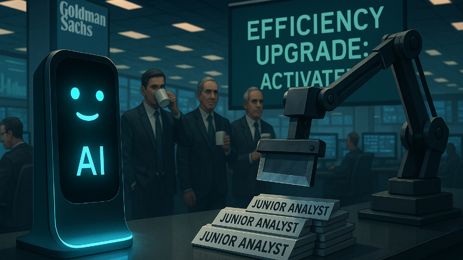 Goldman Sachs Unveils New AI Assistant Set to Guillotine Junior Banker Roles…