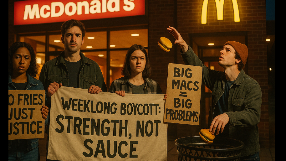 Lefty Activists Ban McDonalds From Their Cravings in Weeklong Boycott (Oh No)