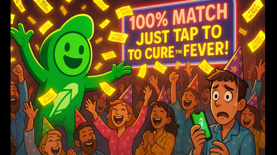 Retail Investors Have a Fever and the Only Medicine Is Robinhood's “Free Money” Gimmick…