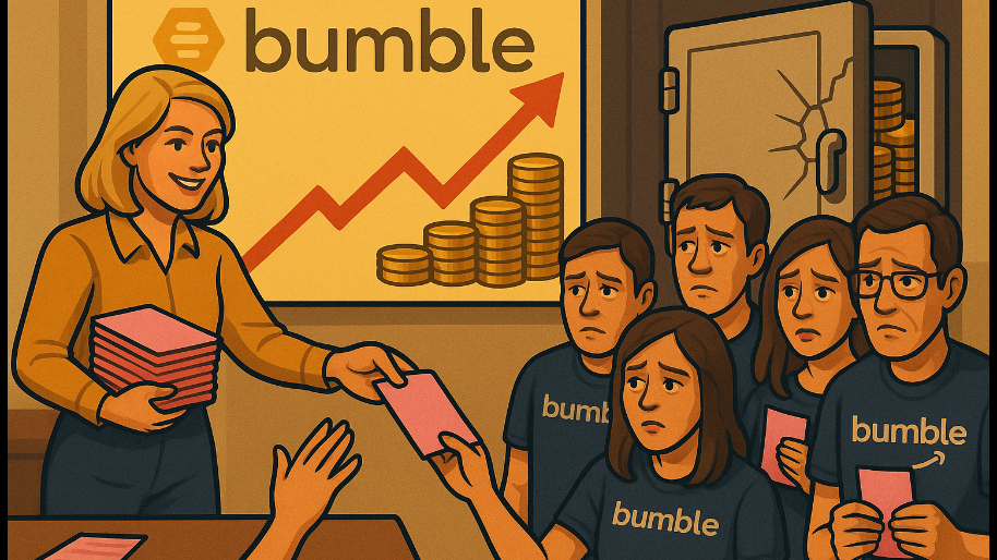 Bumble Gets a Quick Win By Handing Out 240 Pink Slips… But Can It Solve the Problem Hinge Cracked?