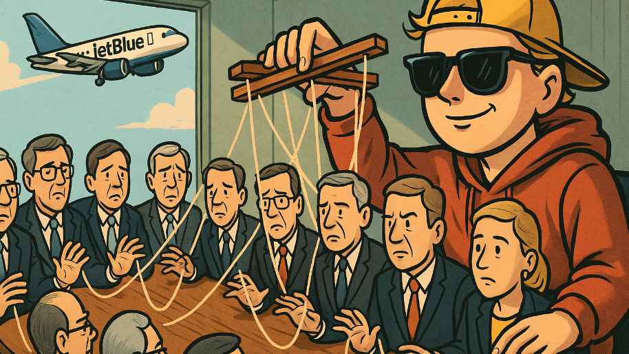 JetBlue Has 13 Board Members… And One WallStreetBets Trader Holding the Puppet Strings