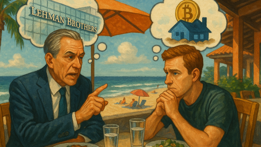 A Wall Street OG Told Me the Moment Things Got Weird in 2006… This Crypto Bill Feels Weirder