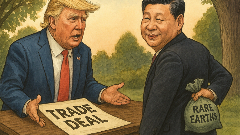 Xi Jinping Agreed to Trump’s Trade Deal… But the Rare Earths Are Still in China’s Back Pocket