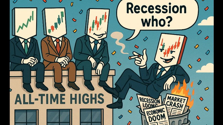 The Final Tally: Markets Hit NEW All-Time Highs, Stocks Light Cigarettes and Say “Recession Who?”