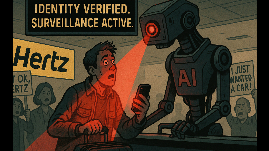 Hertz AI Scanner Goes Full Big Brother, Customer Outrage is Real AF…