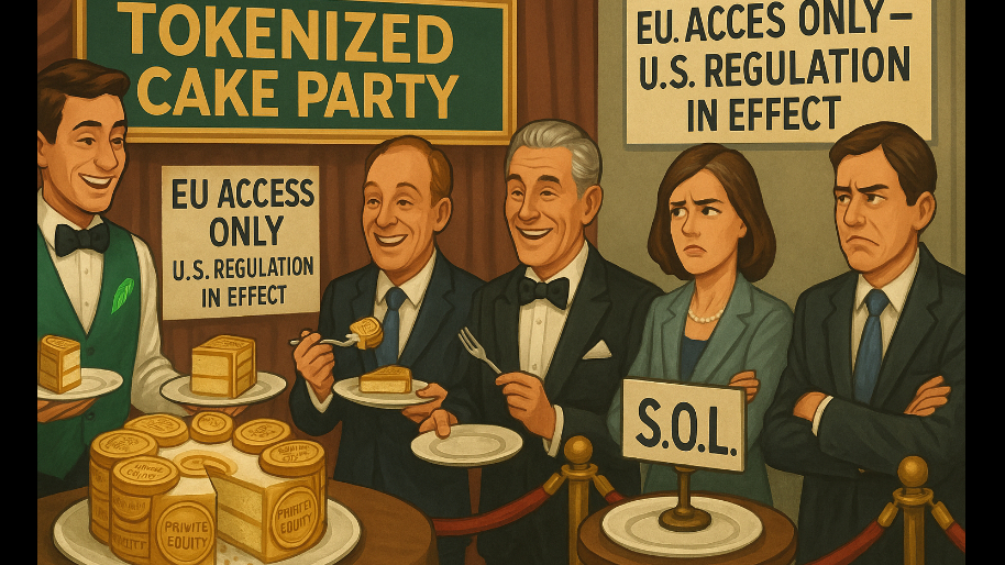 Robinhood’s Tokenized Shares Gives Private Equity Cake to Europeans, American’s S.O.L…