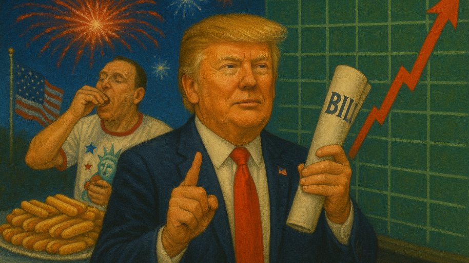 Early Fireworks Fly as Trump Pushes Through Big Beautiful Bill (and $3.4T in New Debt)
