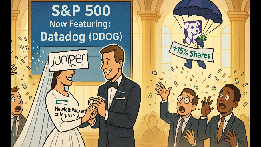 Datadog Gets Indexed as Wall Street’s Favorite Forced Marriage Sends Shares Mooning 15%...