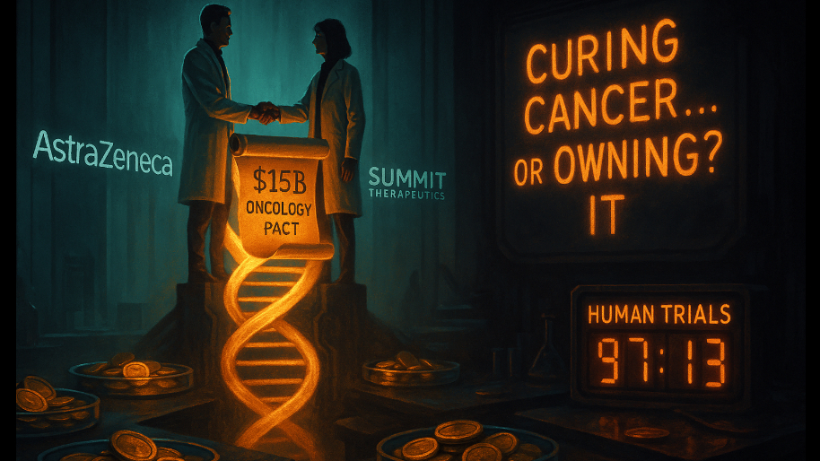 Astrazeneca and Summit Shoot for Oncology Immorality With Possible $15B Licensing Deal…