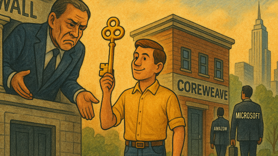 Wall Street Sees a $9B Failed Merger… But CoreWeave Just Became Landlord to the Future of AI