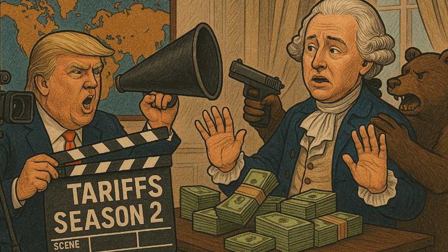 Trump’s Tariff Season 2 Is Here… Elon’s Powdered Wig Moment Prints $1.4B for The Bears