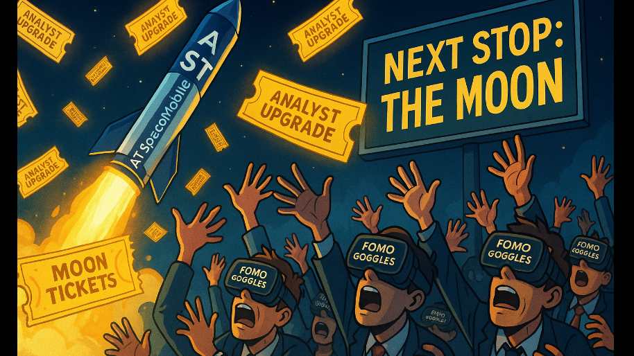 AST SpaceMobile Is Printing Moon Tickets and Analysts Upgrades (FOMO At It’s Finest)