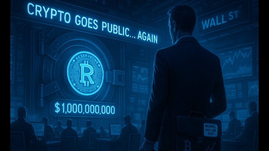 Crypto Goes Public Once Again as ReserveOne IPO Is Set to Extract $1 Billion (Michael Saylor 2.0?)