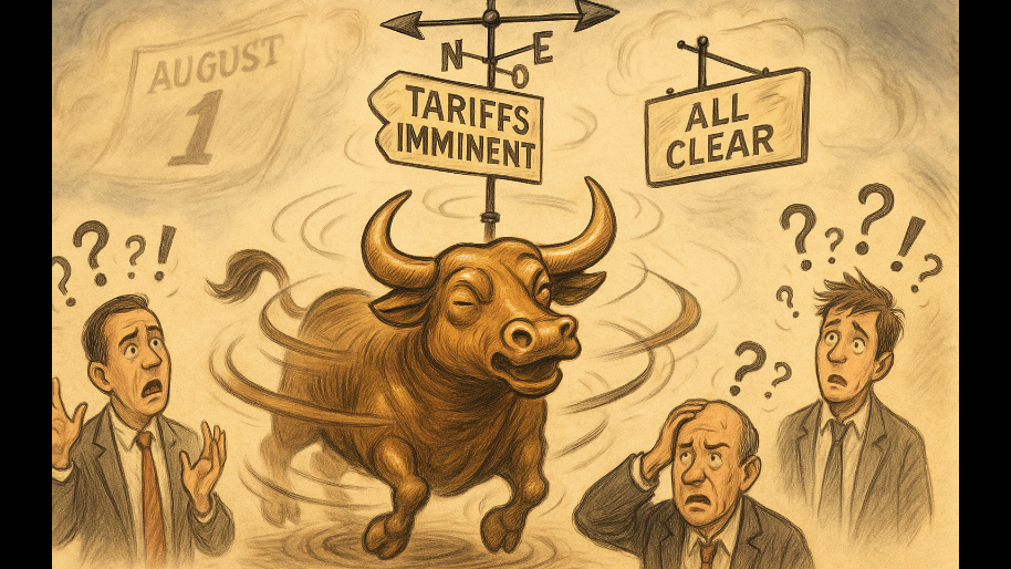 The Final Tally: Tariff Mood Swings Give Markets Dazed and Confused Treatment (August 1st Looms)