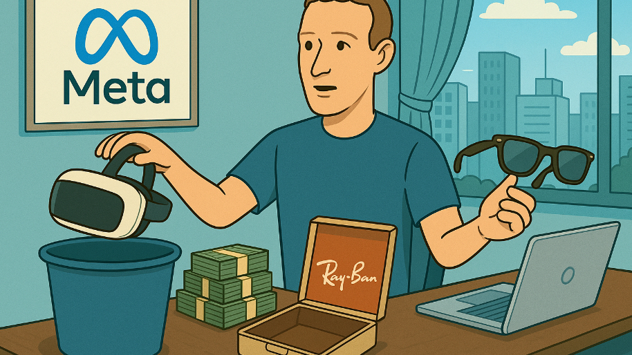 Zuckerberg’s Strange AI Prediction Might Explain Why Meta Just Invested $3.5B into Ray-Ban