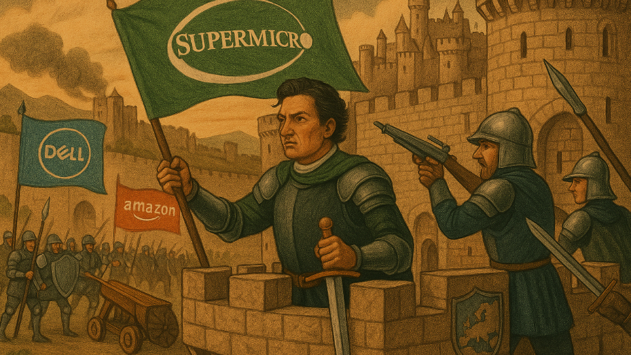 SMCI’s Building AI Forts in Europe… But Can They Fortify It Before Dell and Amazon Storm the Walls?