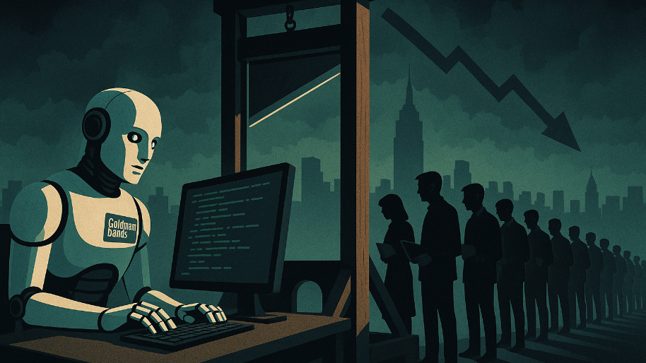 Goldman’s New AI Dev Works Alone… 12,000 Humans Might Be Next in Line for the Digital Guillotine