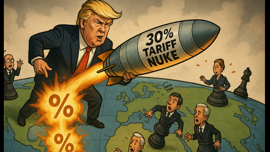 Trump Chose Violence Over the Weekend As He Slams EU and Mexico with 30% Tariff Nuke…