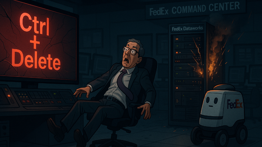 FedEx Just Hit Ctrl + Alt + Delete On Its CTO After Dataworks Implosion…