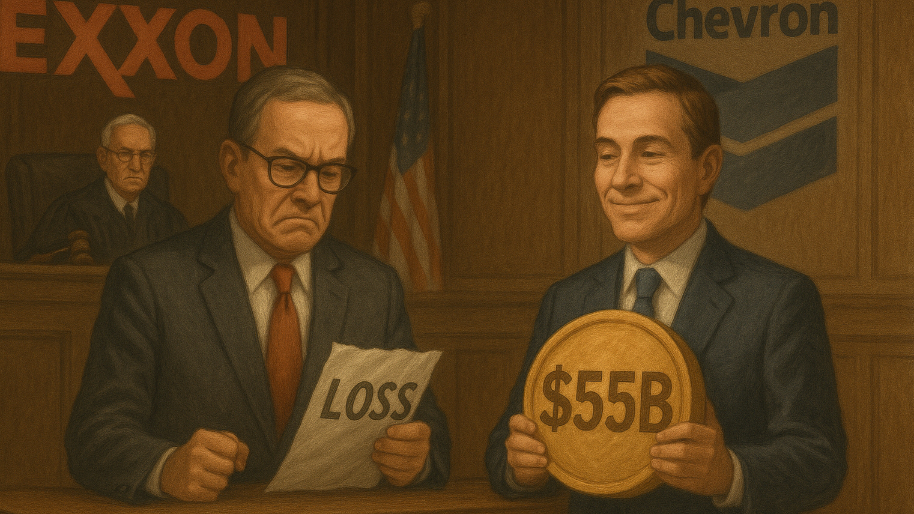 Exxon Tried to Play the Legal Card… and Handed Chevron the Hottest Oil Prize on Earth