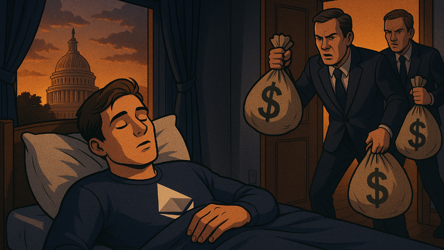 Washington Just Woke Up Ethereum From a 4-Year Nap… And the Suits Are Already Elbowing In