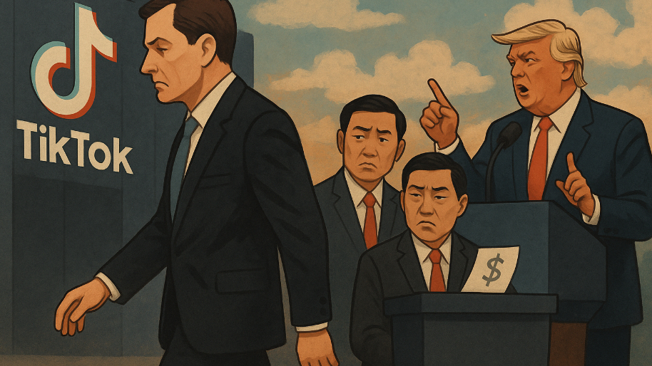 Blackstone Bows Out of TikTok Bidding War Just as Trump Says Billionaires Are Lining Up