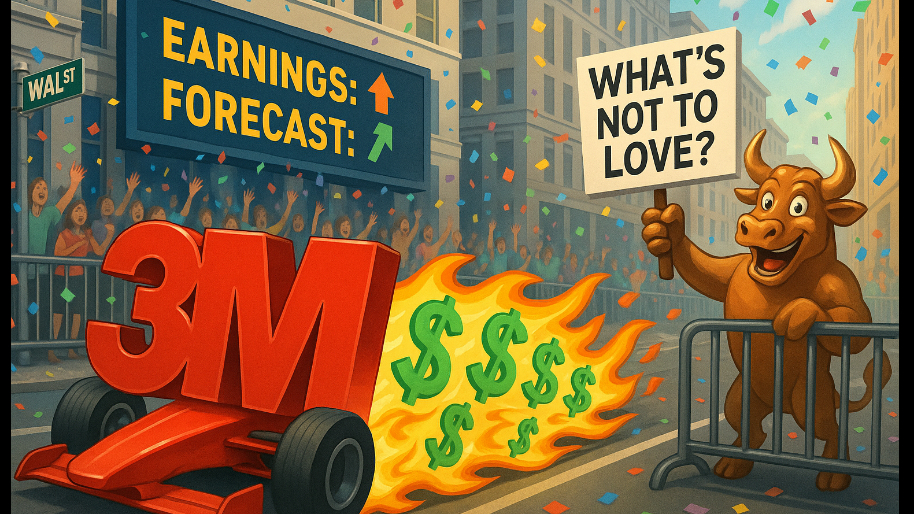 3M Brings the Heat with Gangbuster Earnings and a Hiked Forecast (What’s Not to Love?)