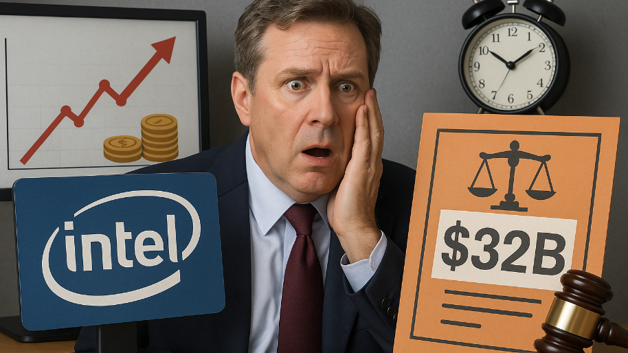 Intel Stuns Wall Street With Earnings Beat And HUGE $32B Lawsuit Win… All in Under 24 Hours