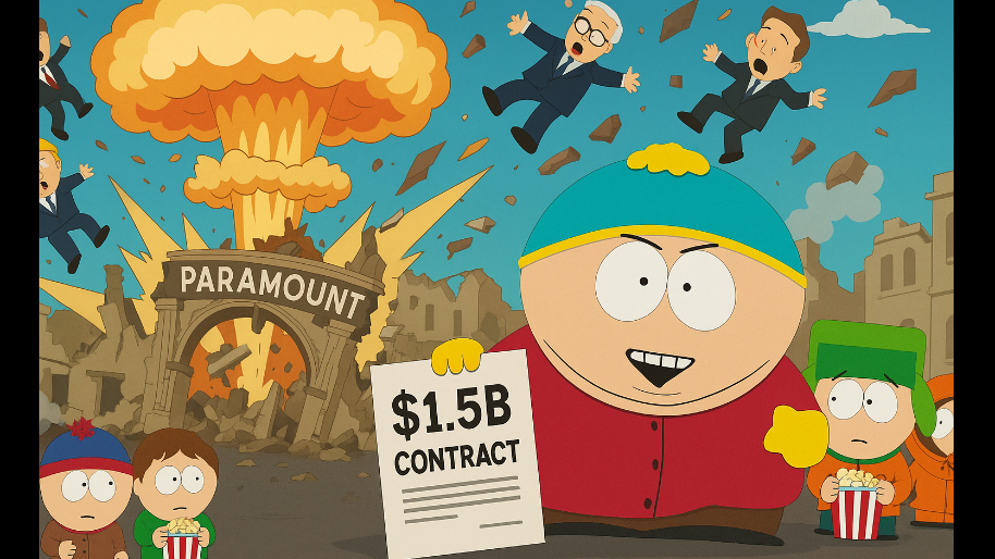 South Park Nukes Paramount (and Trump) 10 Hours After Inking $1.5 Billion Deal…
